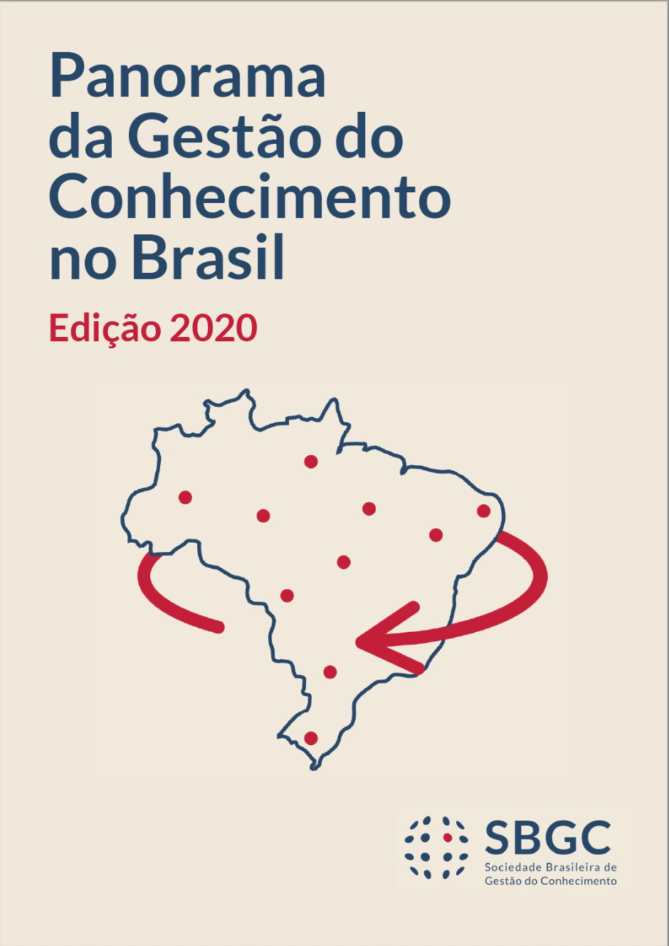 Imagem Relatório - Panorama da Gestão do Conhecimento no Brasil - 2020